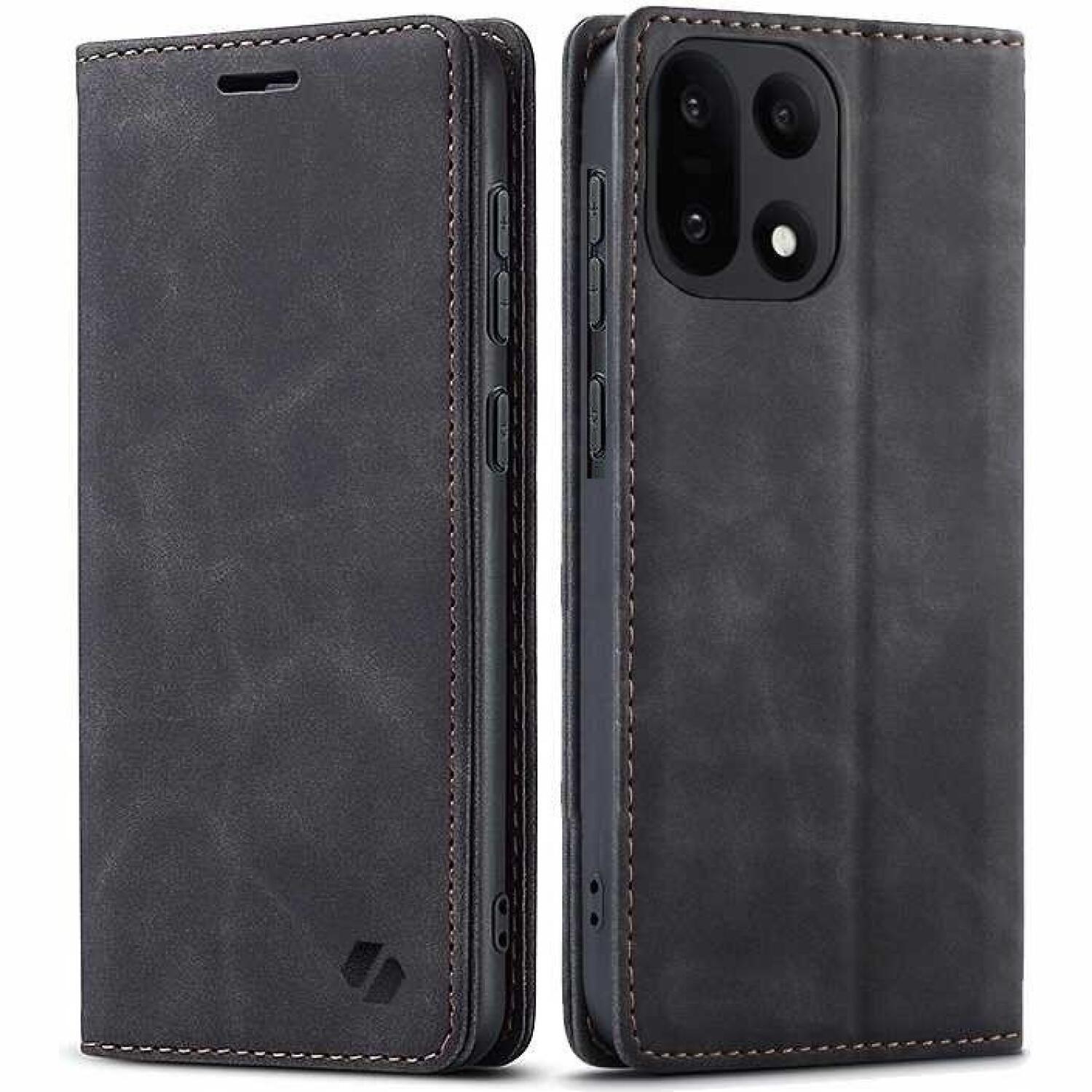 Θήκη OnePlus 15 Spacecase Wallet Πορτοφόλι Black