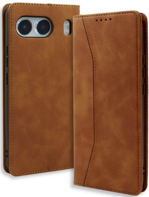 Θήκη OnePlus Nord 4 - Bodycell Book Case Πορτοφόλι - Brown (5206015079139)