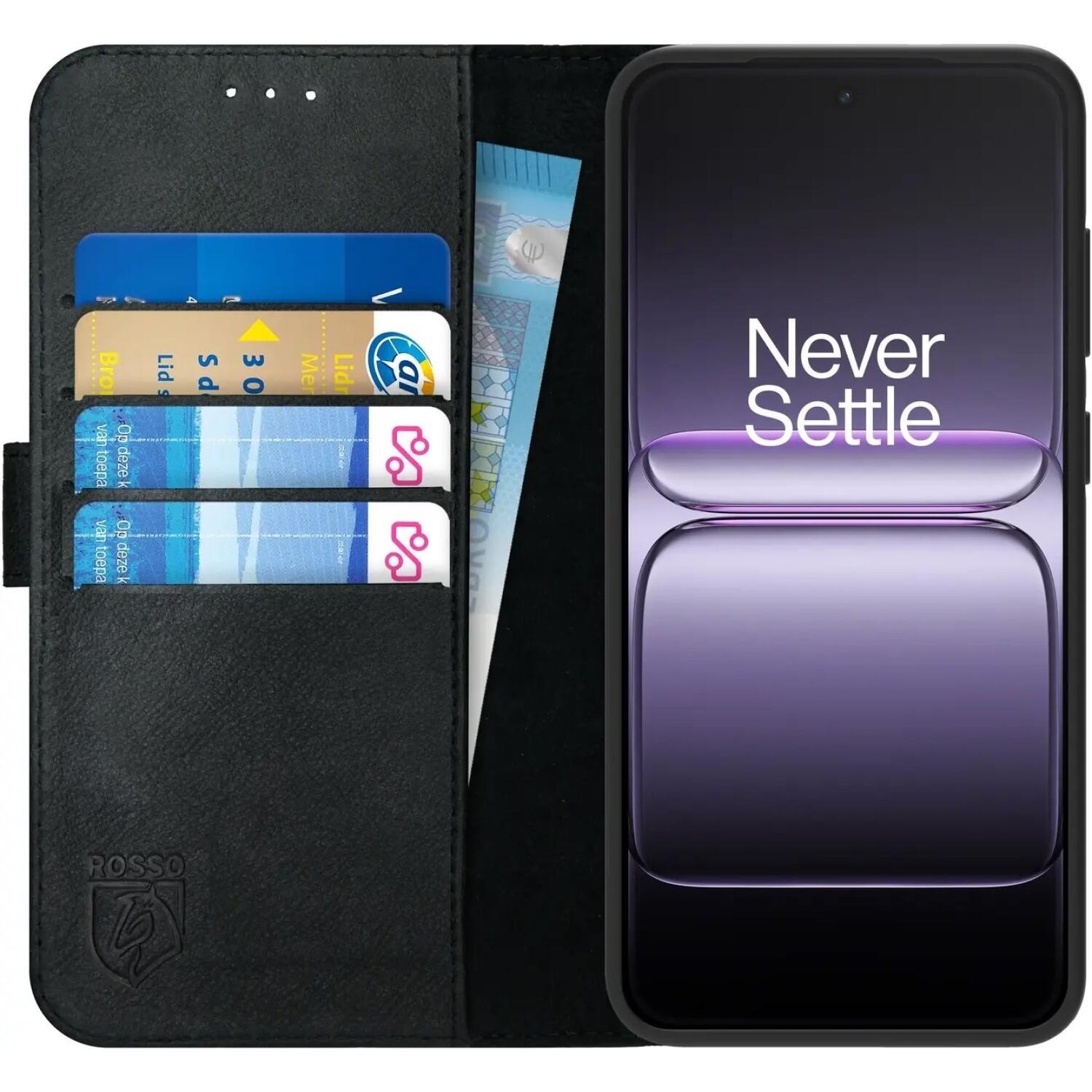 Θήκη OnePlus Nord 6 Rosso Deluxe Δερμάτινο Πορτοφόλι Black