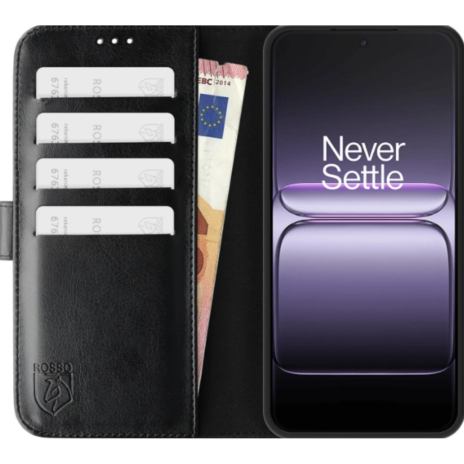 Θήκη OnePlus Nord 6 Rosso Element PU Πορτοφόλι Black