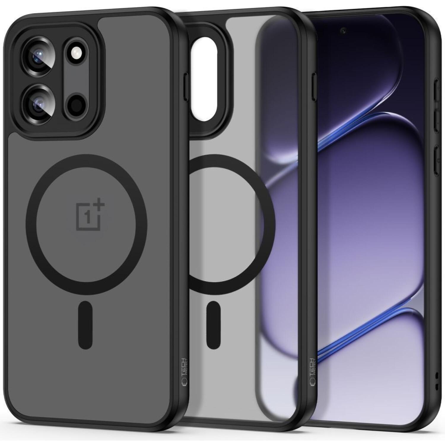 Θήκη OnePlus Nord 6 Tech-Protect MagMat Σκληρή Ημιδιάφανη με MagSafe Matte Black