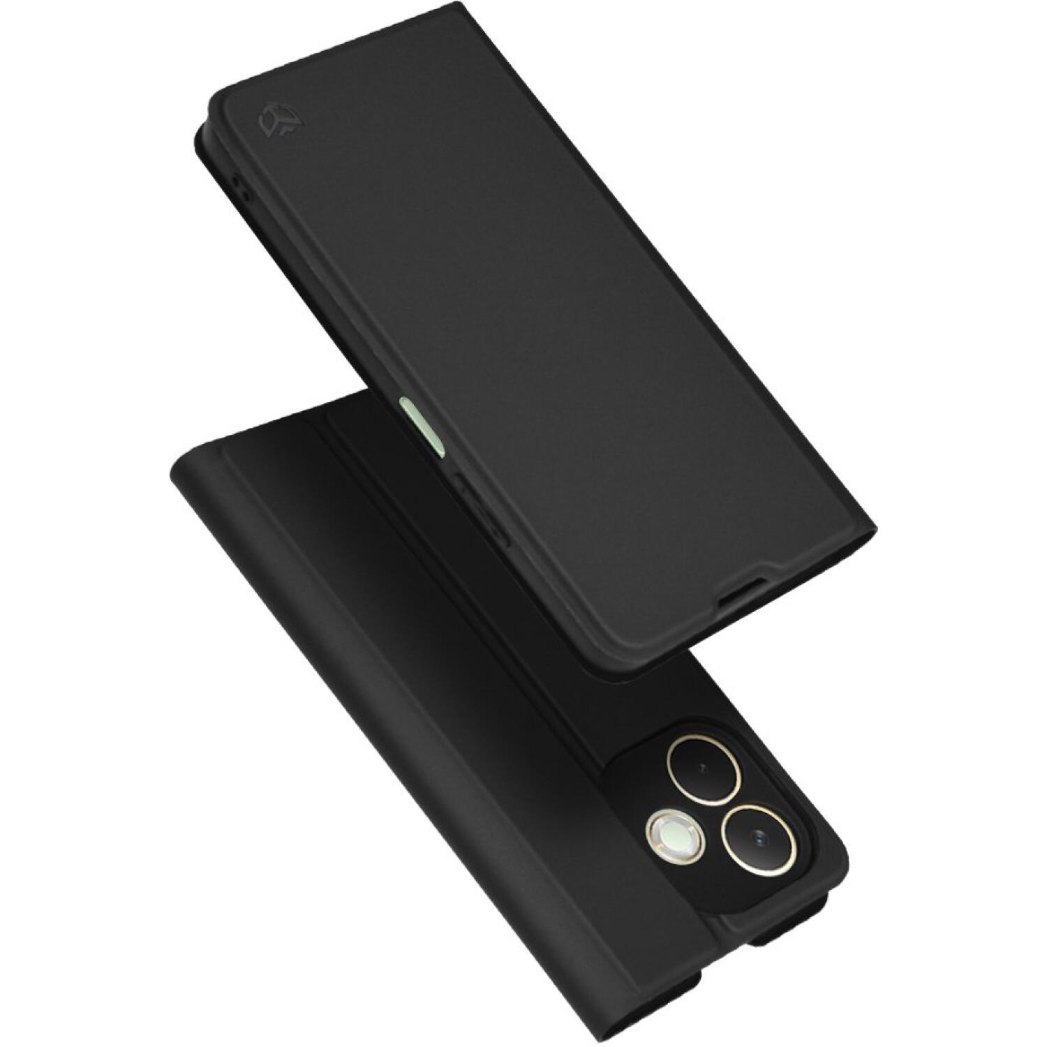 Θήκη Oppo A5 Pro Techsuit Magskin Book Πορτοφόλι από Οικολογικό Δέρμα Black 