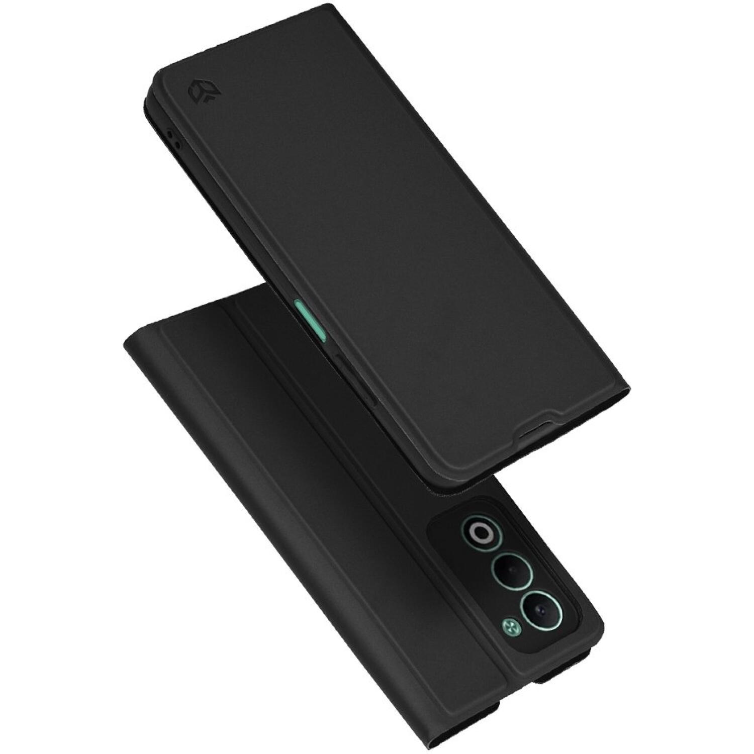 Θήκη Oppo A5 Techsuit Magskin Book Πορτοφόλι από Οικολογικό Δέρμα Black
