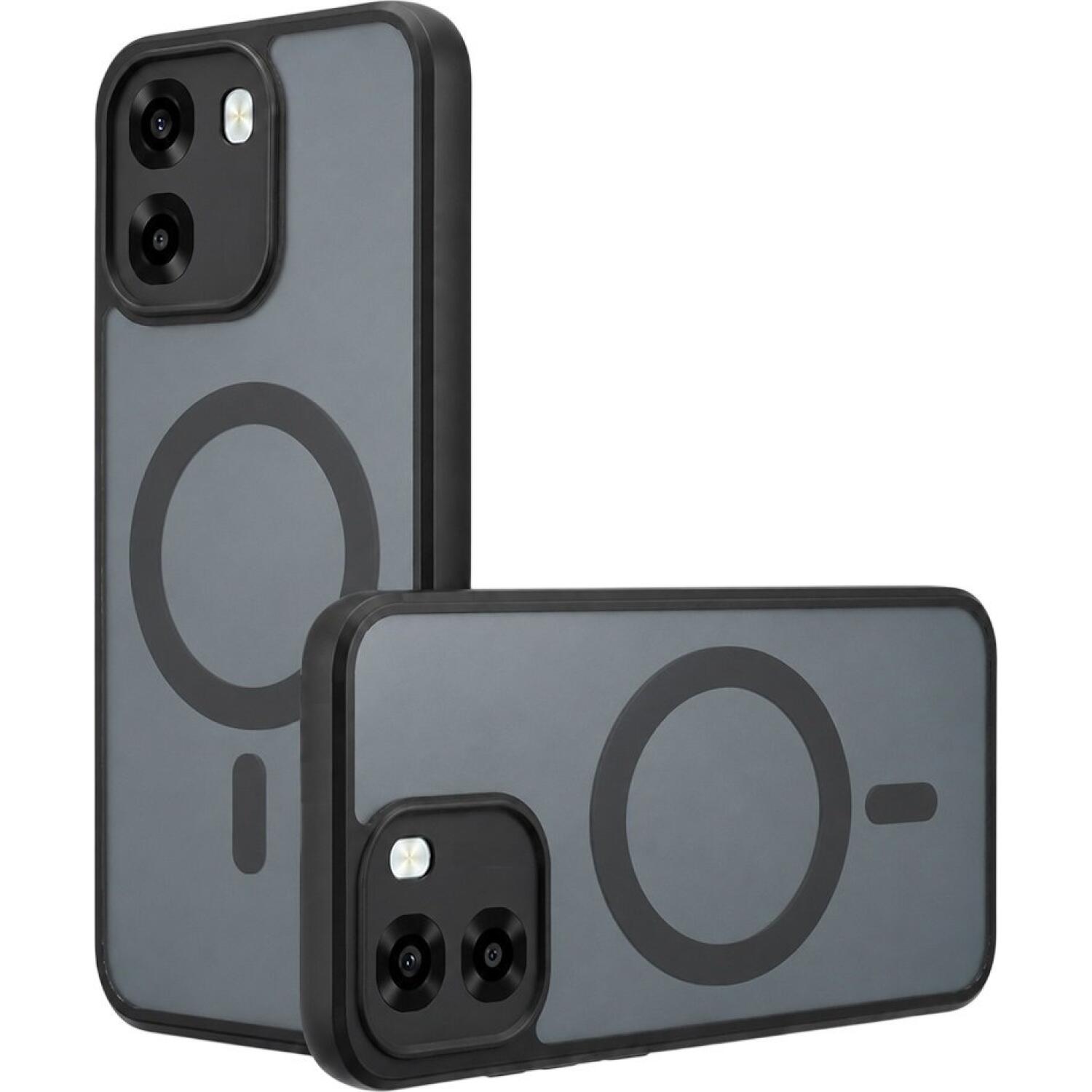 Θήκη Oppo A6 4G Techsuit PureFrost Σκληρή Ημιδιάφανη με MagSafe Frosted Black