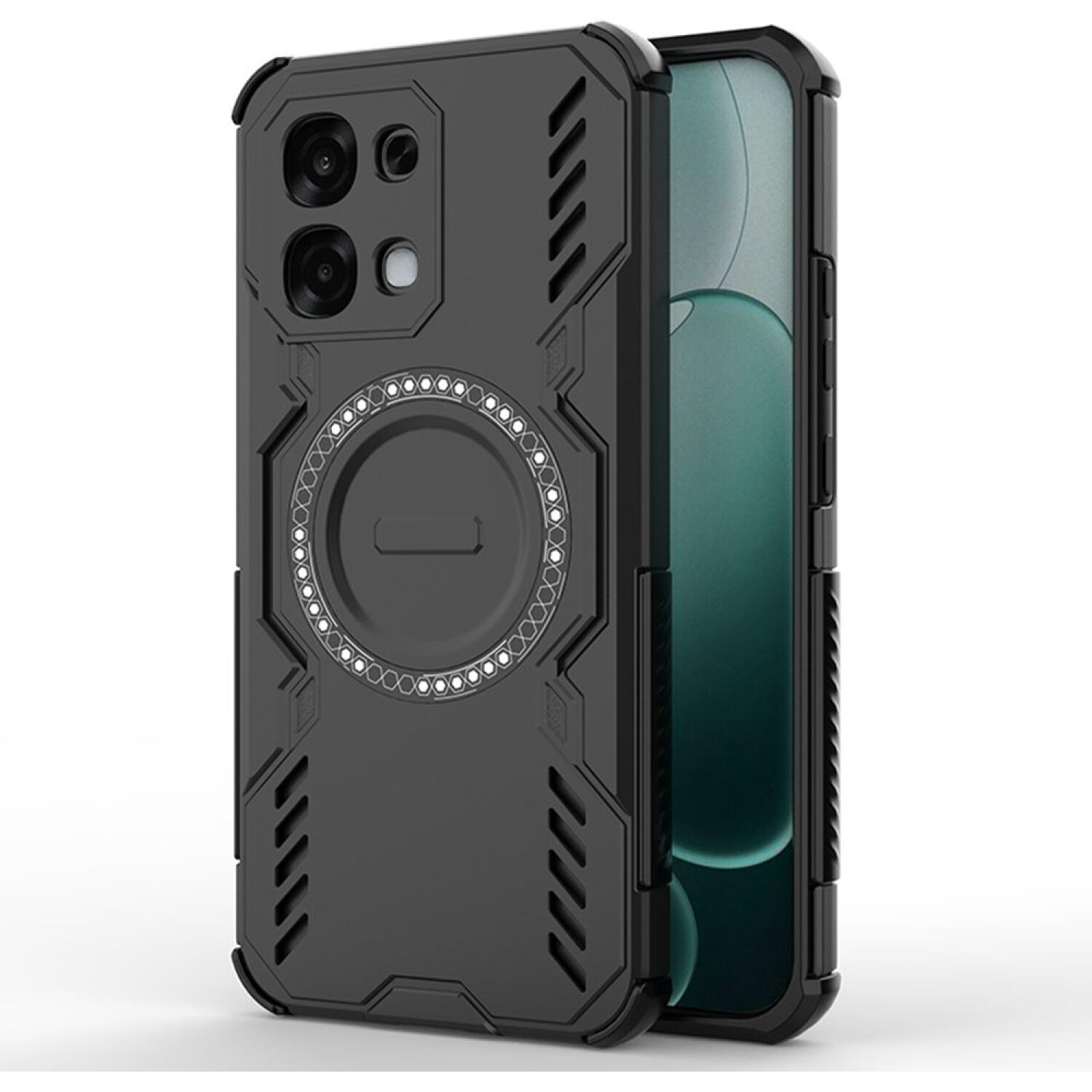 Θήκη Oppo A6 Pro Techsuit ArmorMag Ανθεκτική Σκληρή με MagSafe - Black (5949419354821)