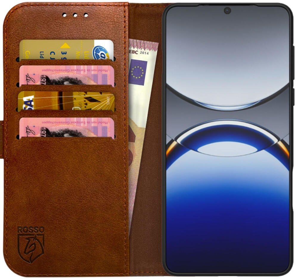 Θήκη Oppo Find X8 Pro Rosso Element PU Πορτοφόλι Brown