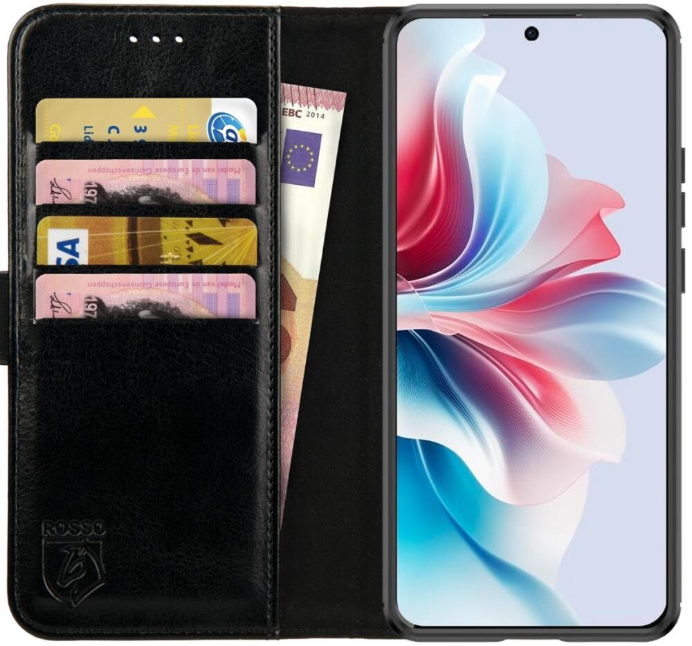 Θήκη Oppo Reno11 F Rosso Element PU Πορτοφόλι Black