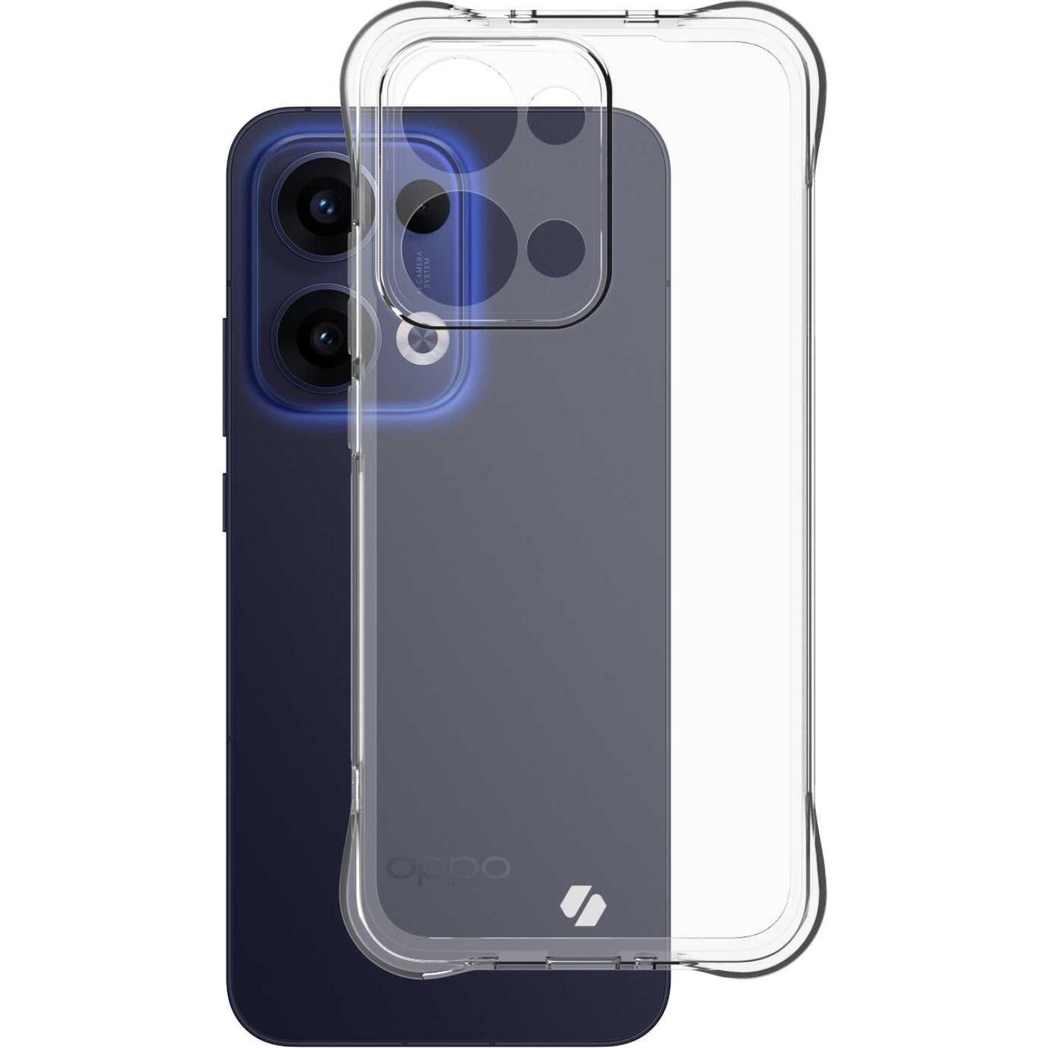 Θήκη Oppo Reno13 5G Spacecase Anti-Shock Διάφανη Σιλικόνης 1mm Clear