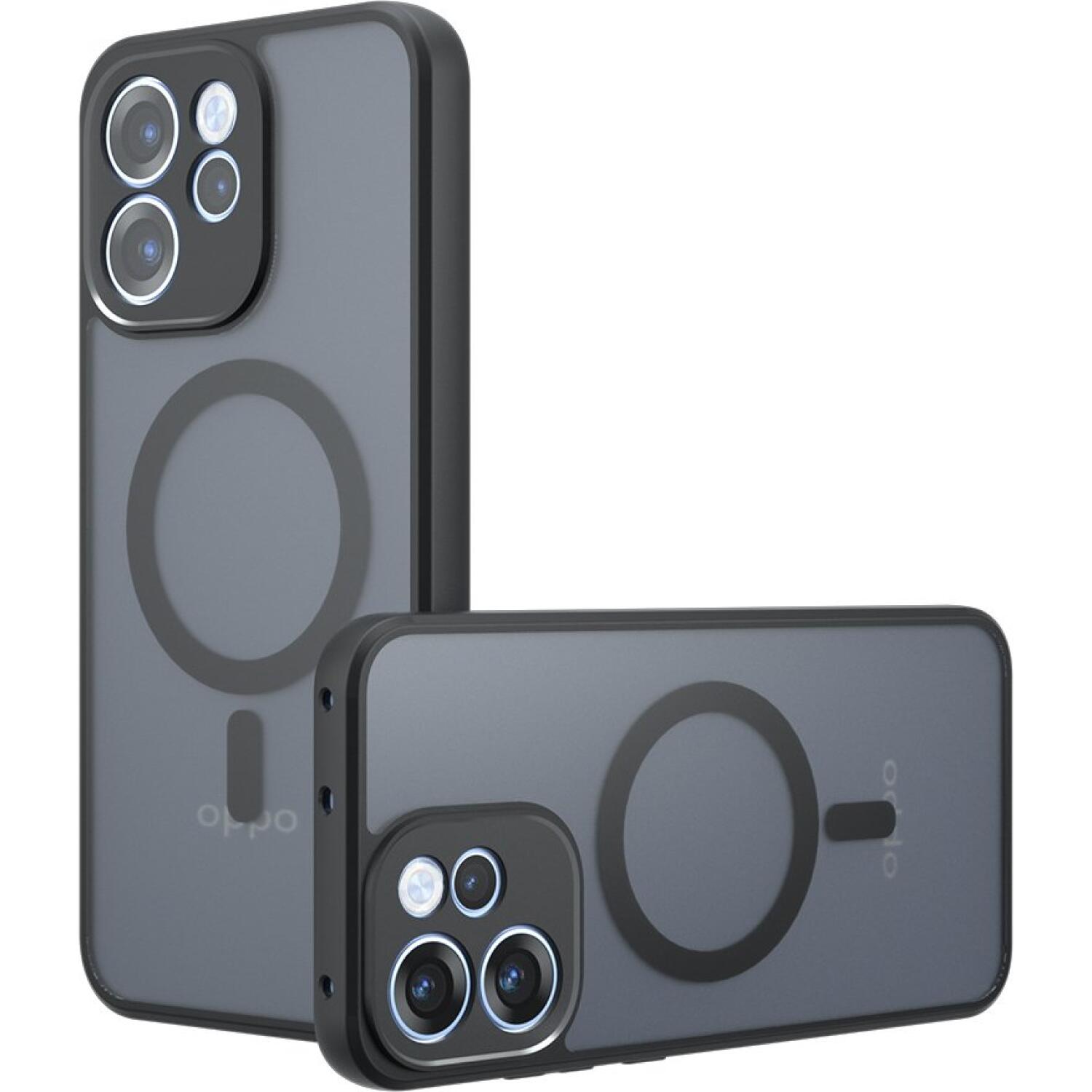 Θήκη Oppo Reno15 F / 15 FS Techsuit PureFrost Σκληρή Ημιδιάφανη με MagSafe Frosted Black