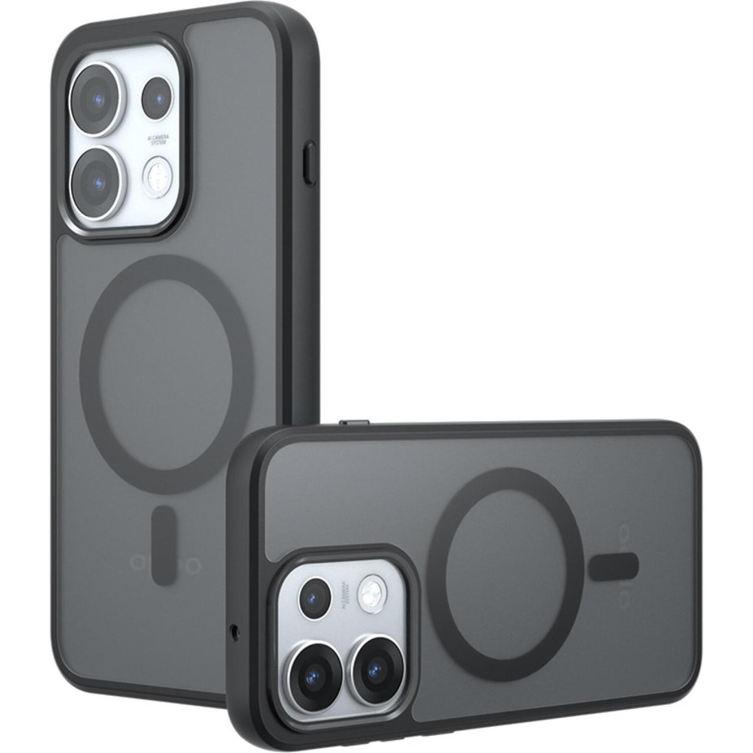 Θήκη Oppo Reno16 Pro Techsuit PureFrost Σκληρή Ημιδιάφανη με MagSafe Frosted Black
