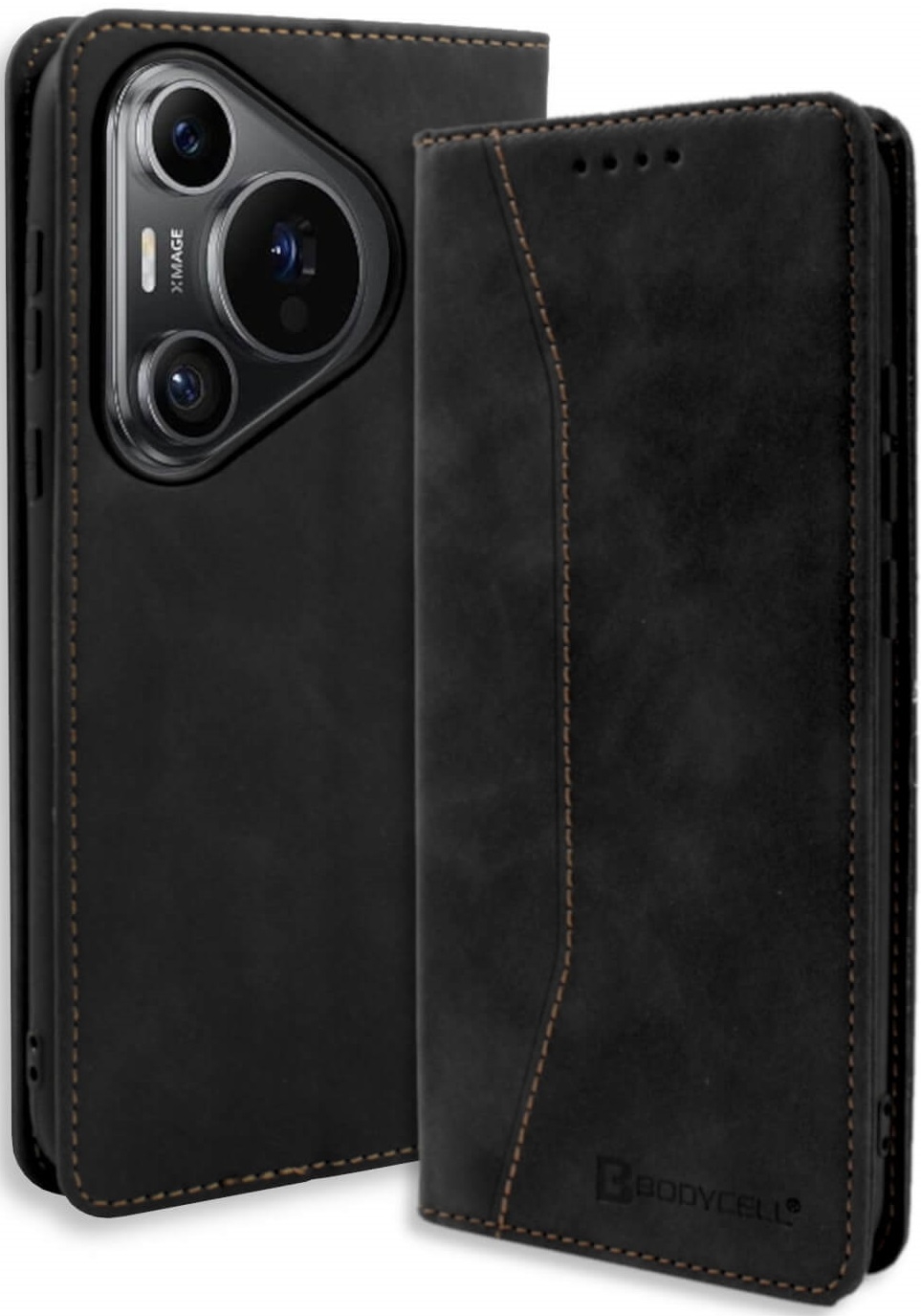 Θήκη Πορτοφόλι - Huawei Pura 70 - Bodycell Book Case - Black