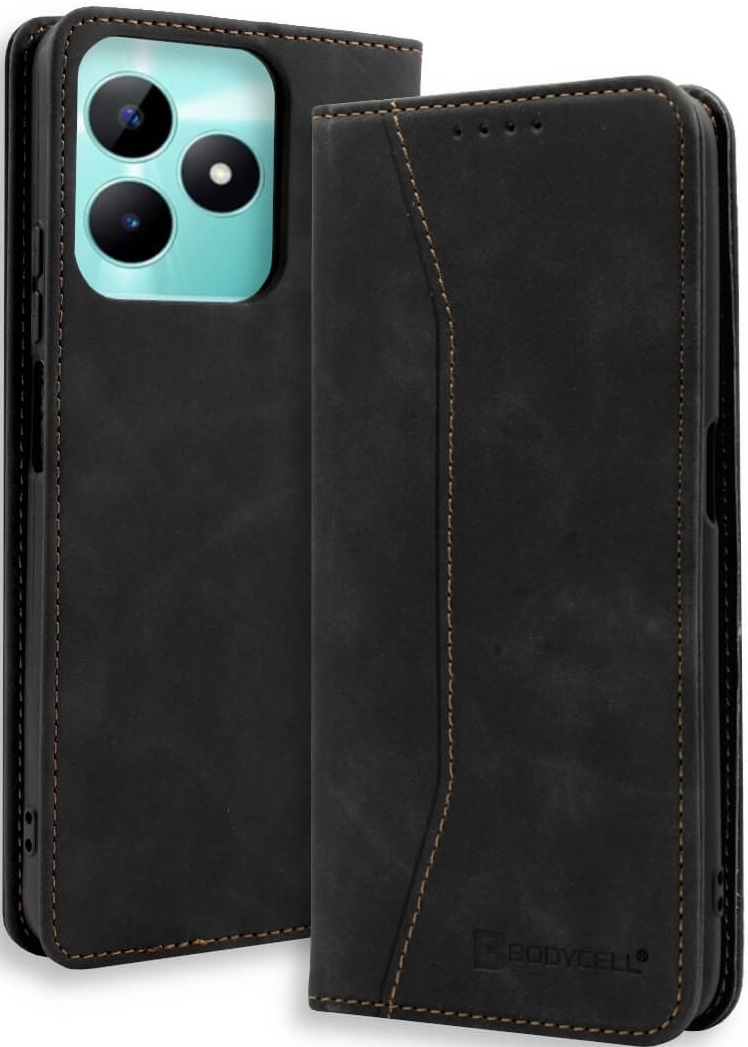 Θήκη Πορτοφόλι - Realme C51 - Bodycell Book Case - Black