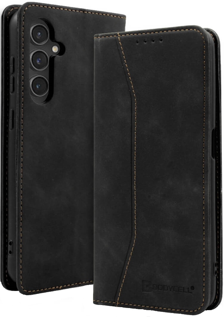 Θήκη Πορτοφόλι - Samsung Galaxy S24 - Bodycell Book Case - Black 