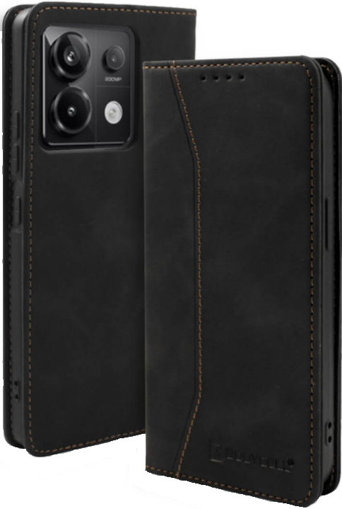 Θήκη Πορτοφόλι - Xiaomi Redmi Note 13 Pro 5G / Poco X6 - Bodycell Book Case - Brown