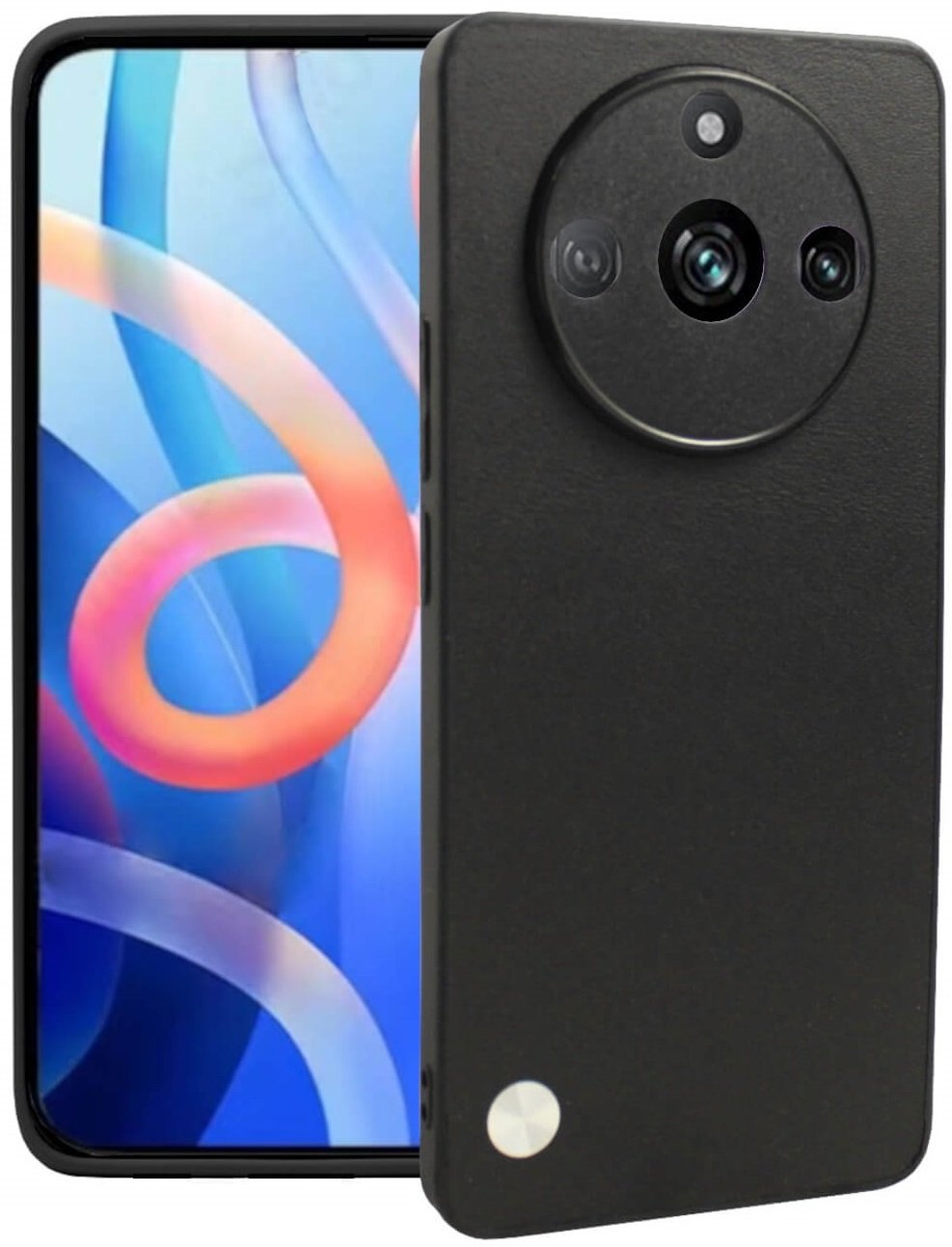 Θήκη Realme 11 Pro / 11 Pro Plus Bodycell Vegan Cover Σκληρή - Black (5206015076176)