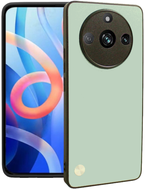 Θήκη Realme 11 Pro / 11 Pro Plus Bodycell Vegan Cover Σκληρή Light Green