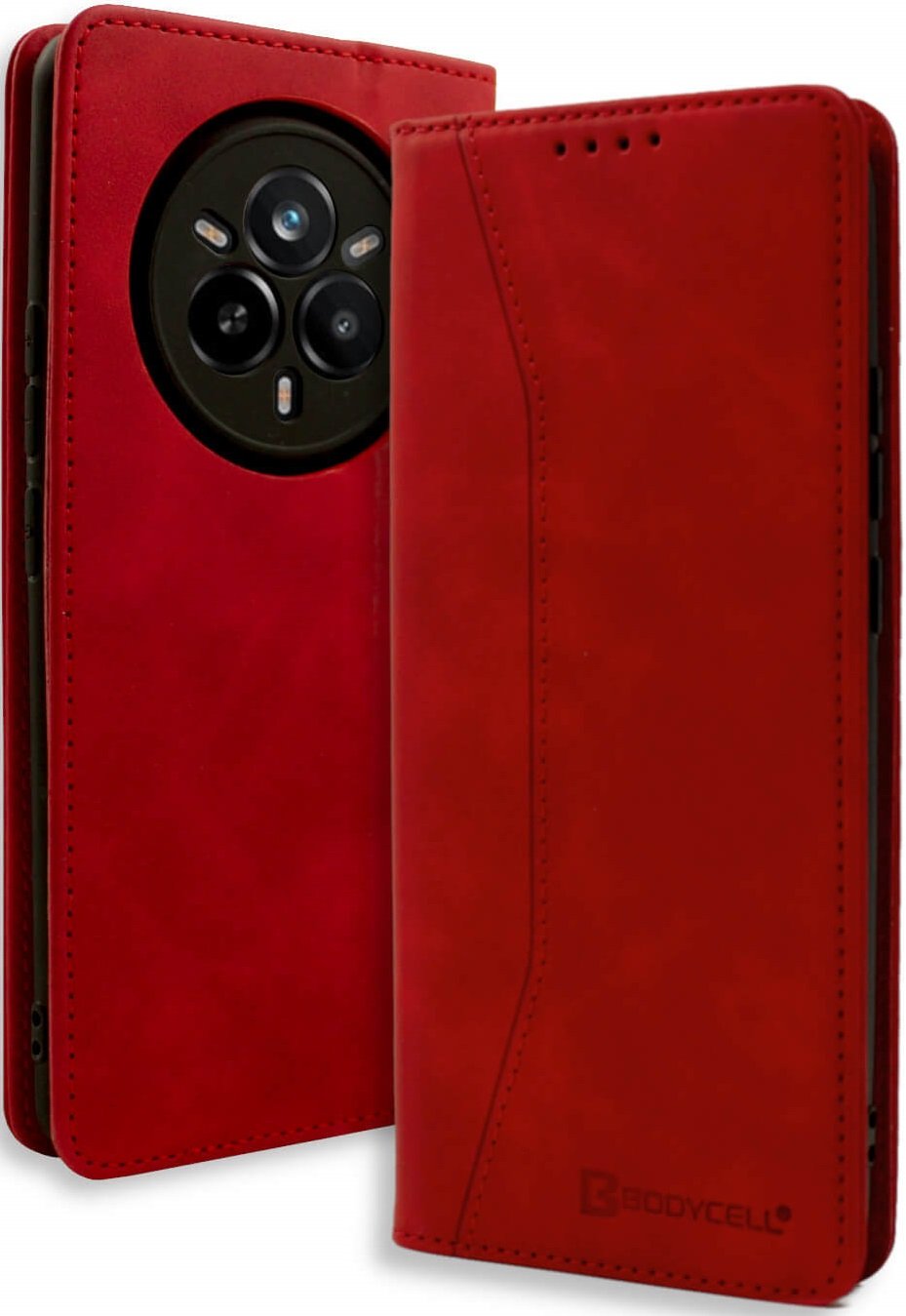 Θήκη Realme 14 Pro Bodycell Book Case Πορτοφόλι Red