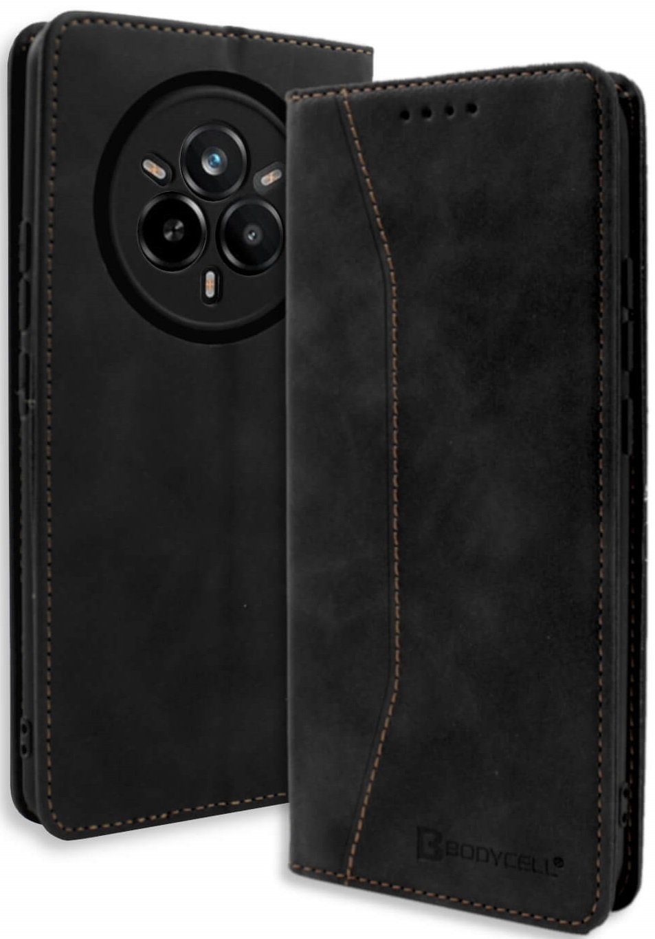 Θήκη Realme 14 Pro Plus Bodycell Book Case Πορτοφόλι Black