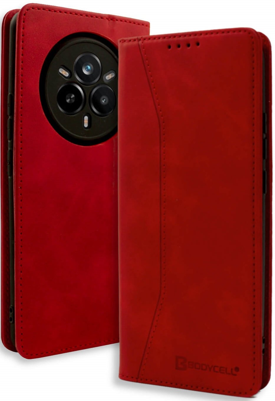 Θήκη Realme 14 Pro Plus Bodycell Book Case Πορτοφόλι Red
