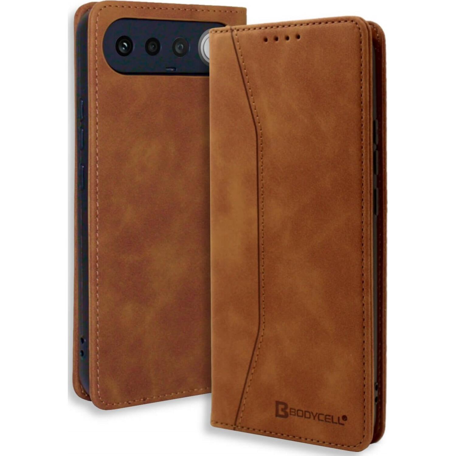 Θήκη Realme 16 Bodycell Book Case Πορτοφόλι Brown