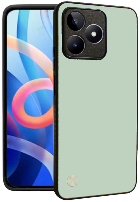 Θήκη Realme C53 / Narzo N53 Bodycell Vegan Cover Σκληρή - Light Green (5206015076275)