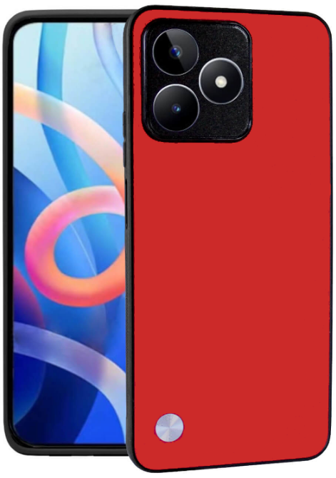Θήκη Realme C53 / Narzo N53 Bodycell Vegan Cover Σκληρή Red