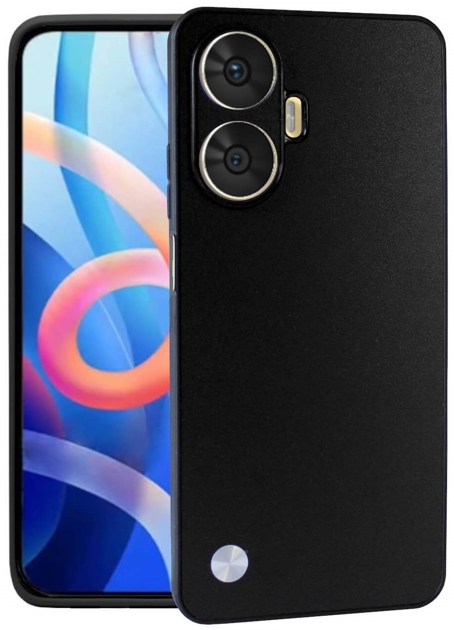 Θήκη Realme C55 - Bodycell Vegan Cover Σκληρή - Black (5206015076299)