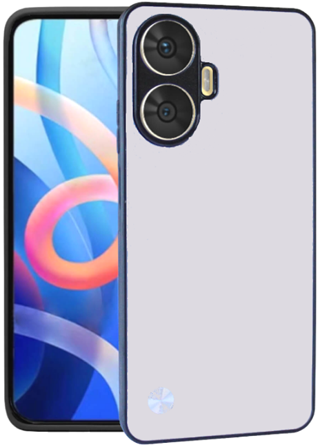 Θήκη Realme C55 Bodycell Vegan Cover Σκληρή Light Blue