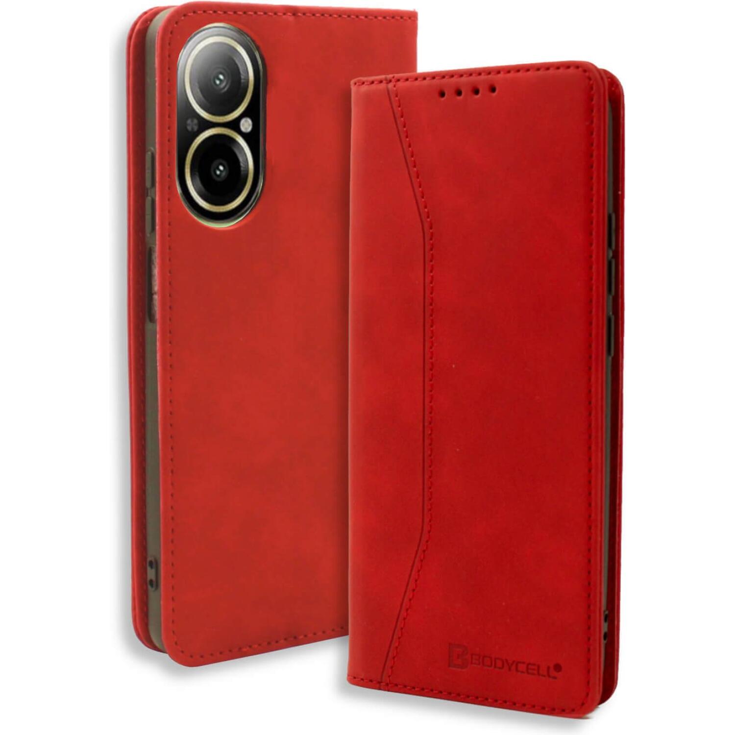 Θήκη Realme C67 4G Bodycell Book Case Πορτοφόλι Red