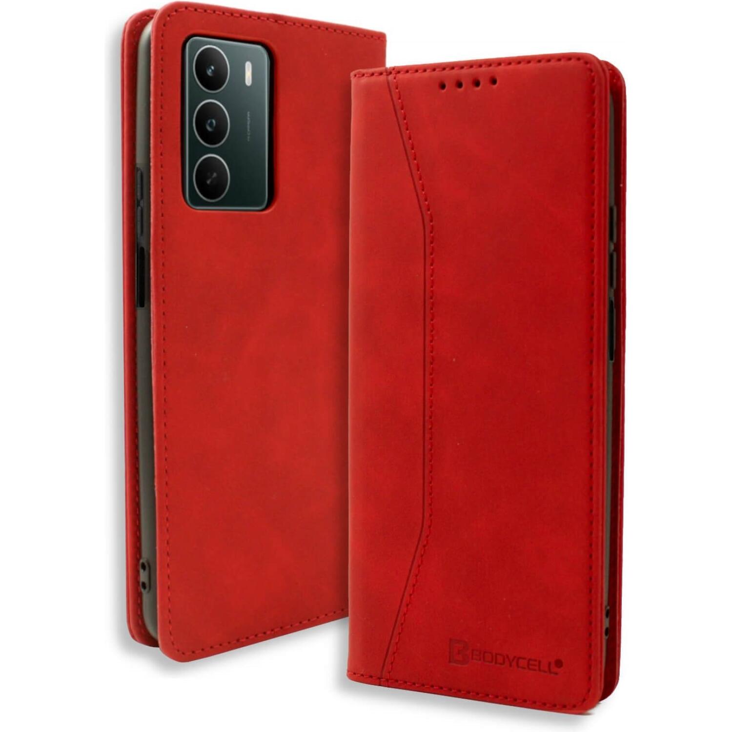 Θήκη Realme C75 Bodycell Book Case Πορτοφόλι Red