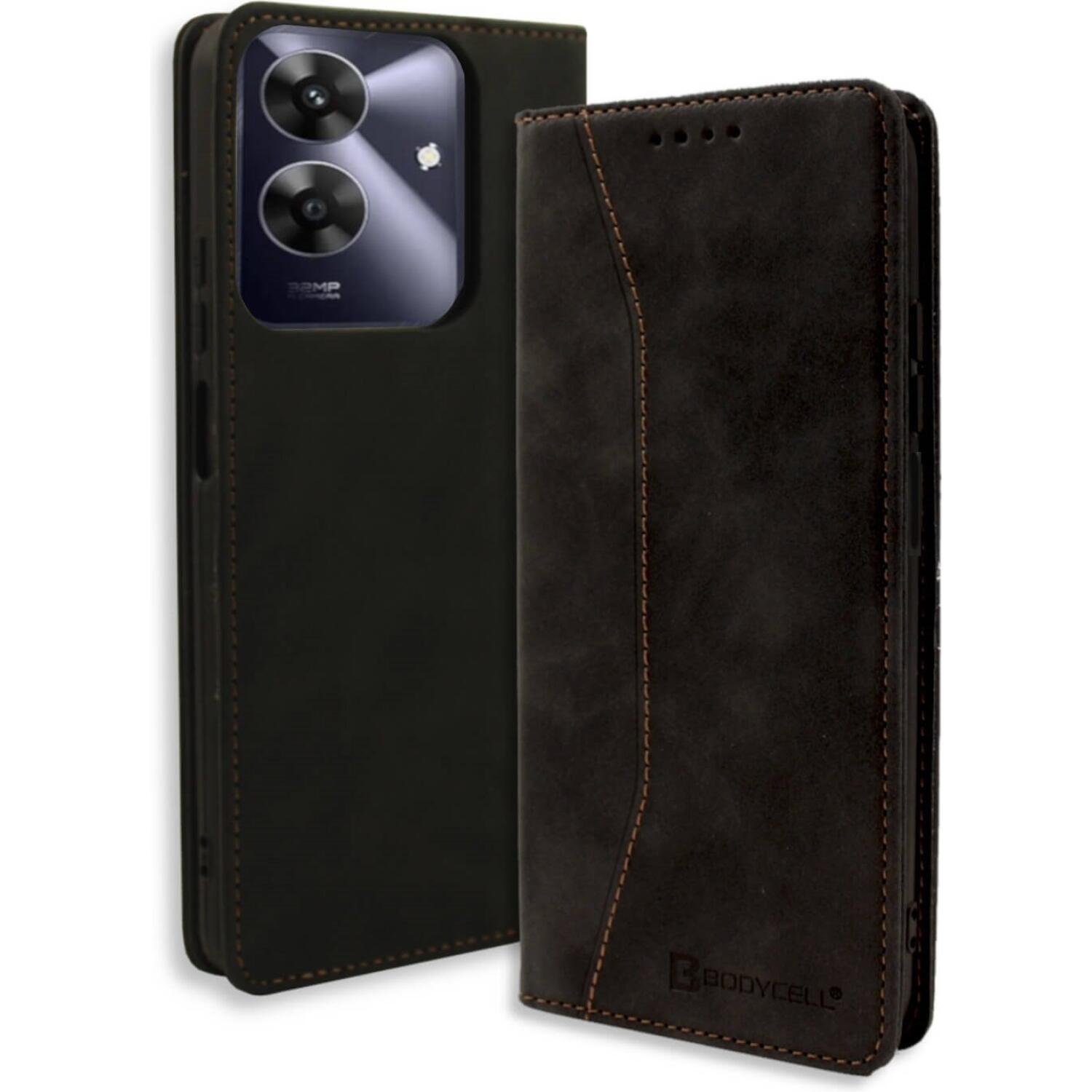 Θήκη Realme Note 60 Bodycell Book Case Πορτοφόλι Black