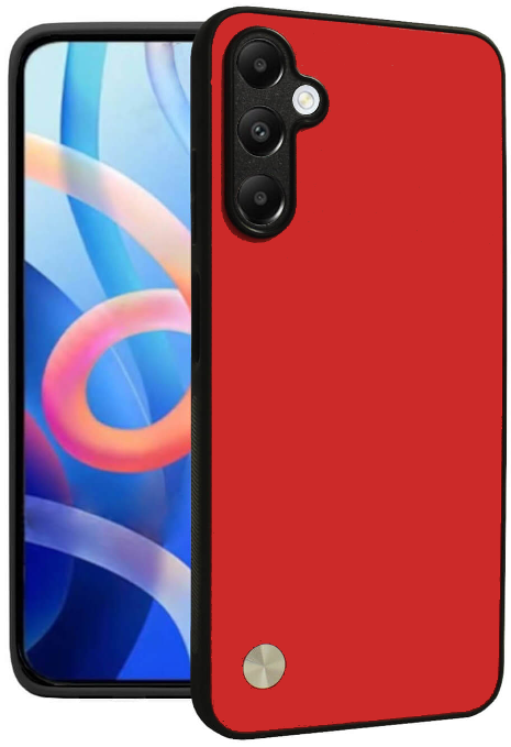 Θήκη Samsung Galaxy A05s Bodycell Vegan Cover Σκληρή - Red (5206015076367)
