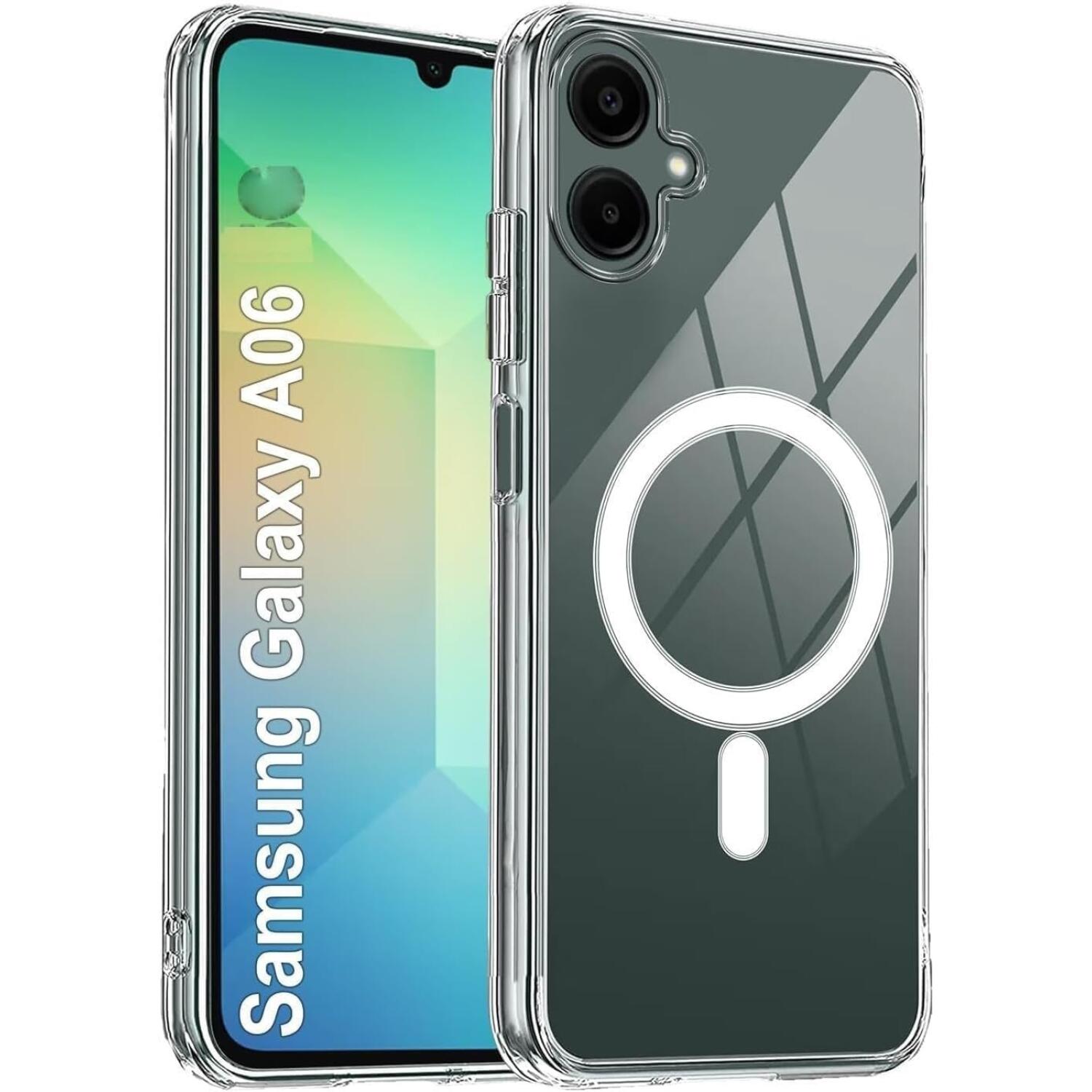 Θήκη Samsung Galaxy A06 Bodycell Clear Case Διάφανη Σκληρή με MagSafe Clear