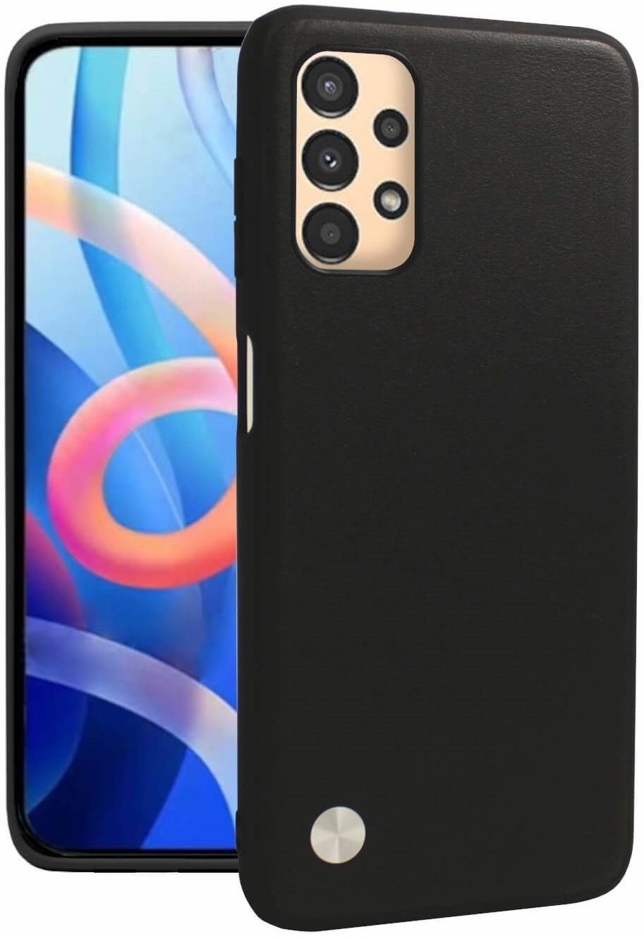Θήκη Samsung Galaxy A13 4G Bodycell Vegan Cover Σκληρή Black