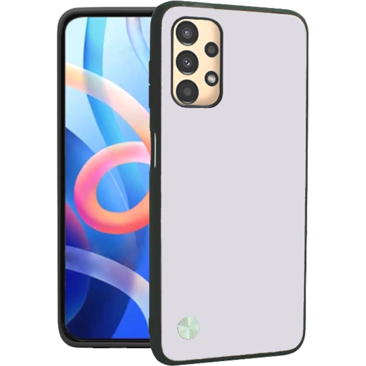 Θήκη Samsung Galaxy A13 4G Bodycell Vegan Cover Σκληρή - Light Blue (5206015076428)