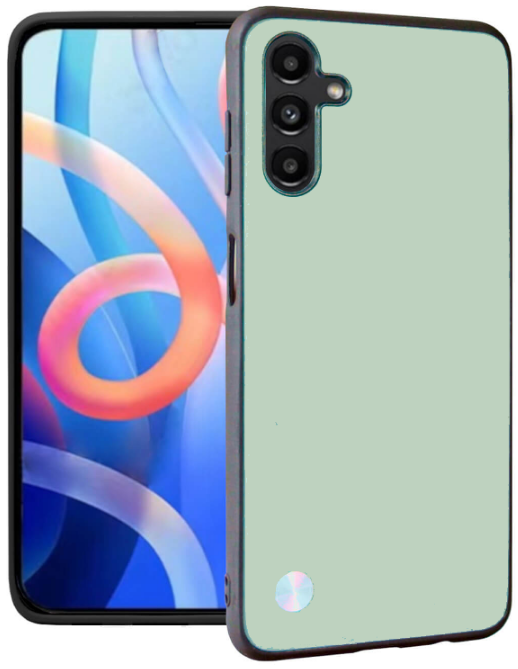 Θήκη Samsung Galaxy A15 Bodycell Vegan Cover Σκληρή Light Green