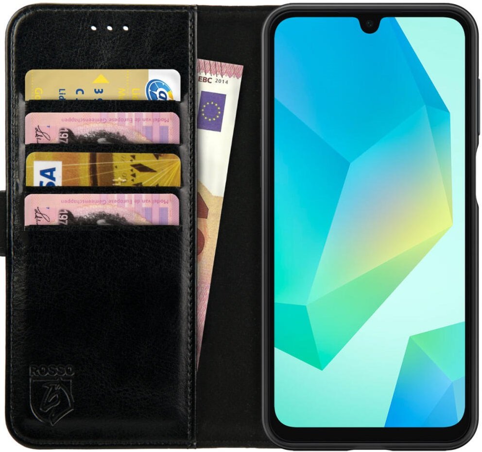 Θήκη Samsung Galaxy A16 Rosso Element PU Πορτοφόλι Black