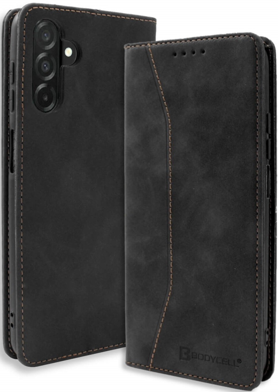 Θήκη Samsung Galaxy A26 Bodycell Book Case Πορτοφόλι Black