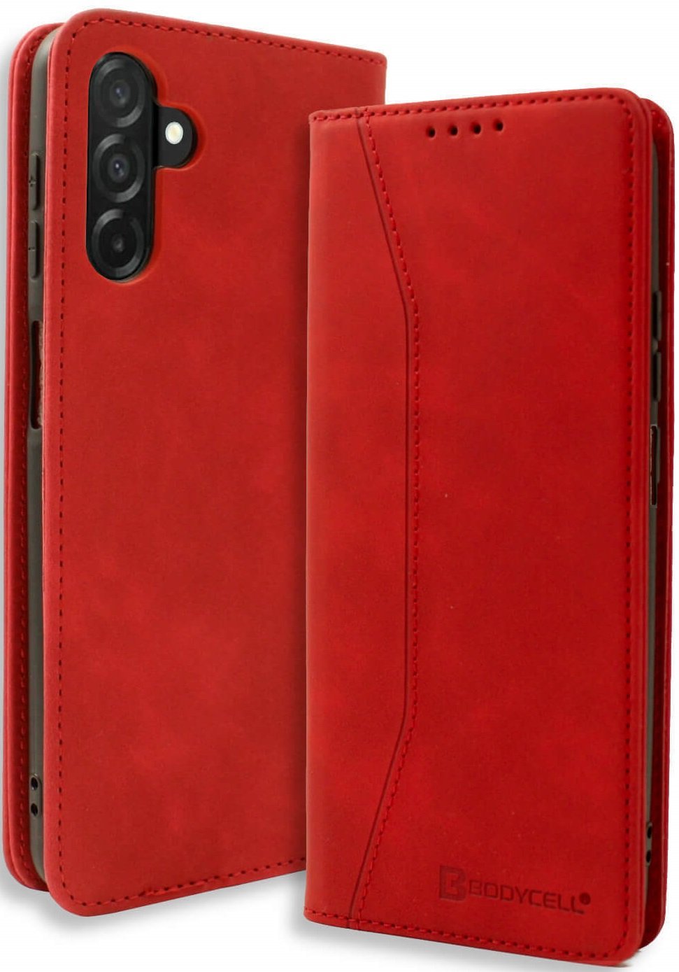 Θήκη Samsung Galaxy A26 Bodycell Book Case Πορτοφόλι Red