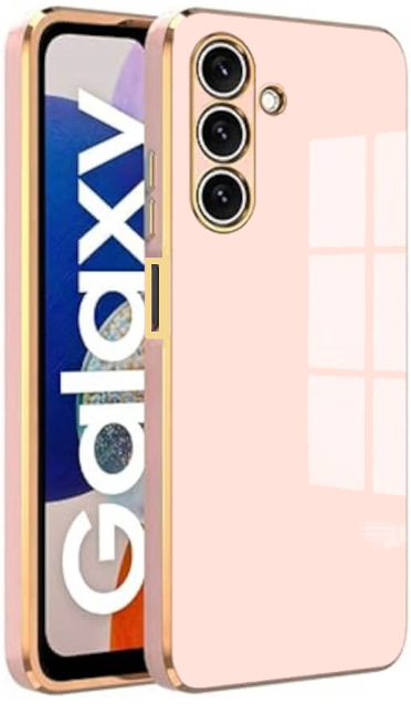 Θήκη Samsung Galaxy A26 Bodycell Gold Plated Σιλικόνης Pink
