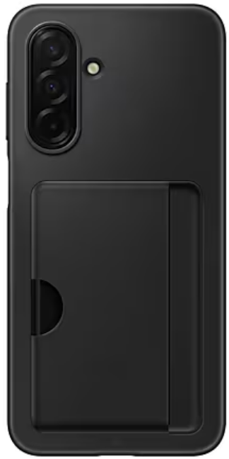 Θήκη Samsung Galaxy A26 Official Samsung Card Slot Case Σιλικόνης με Υποδοχή για Κάρτα Black