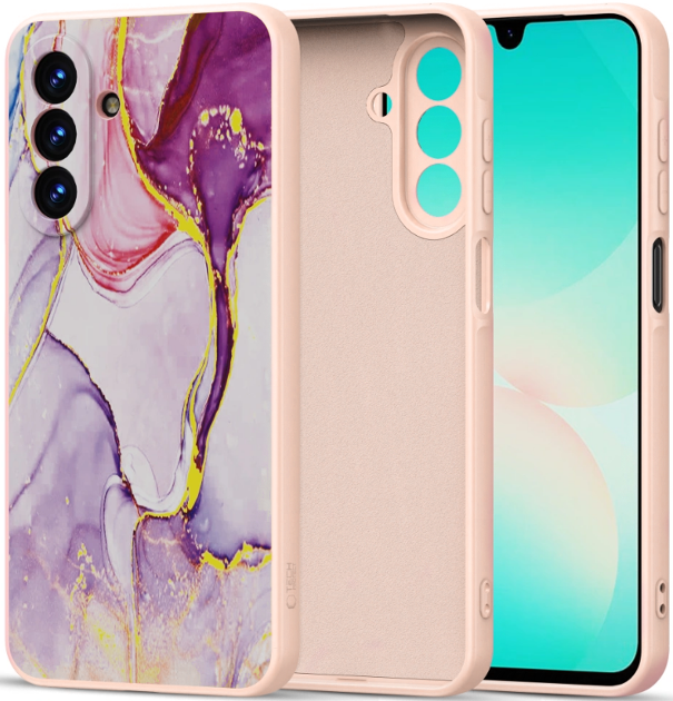 Θήκη Samsung Galaxy A26 Tech-Protect Icon Σιλικόνης Marble