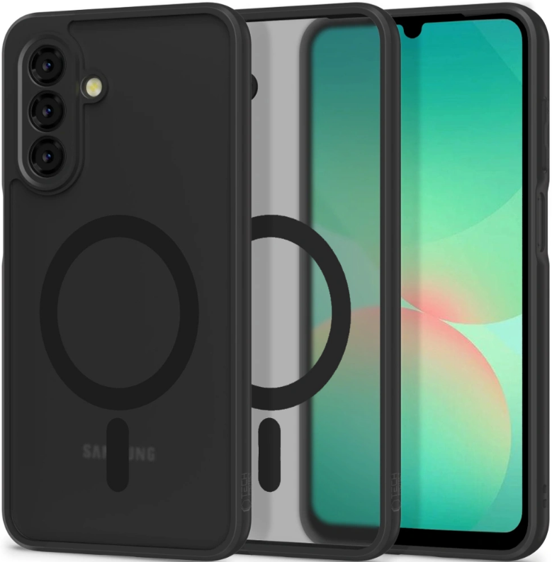 Θήκη Samsung Galaxy A26 Tech-Protect MagMat Σκληρή Ημιδιάφανη με MagSafe Matte Black