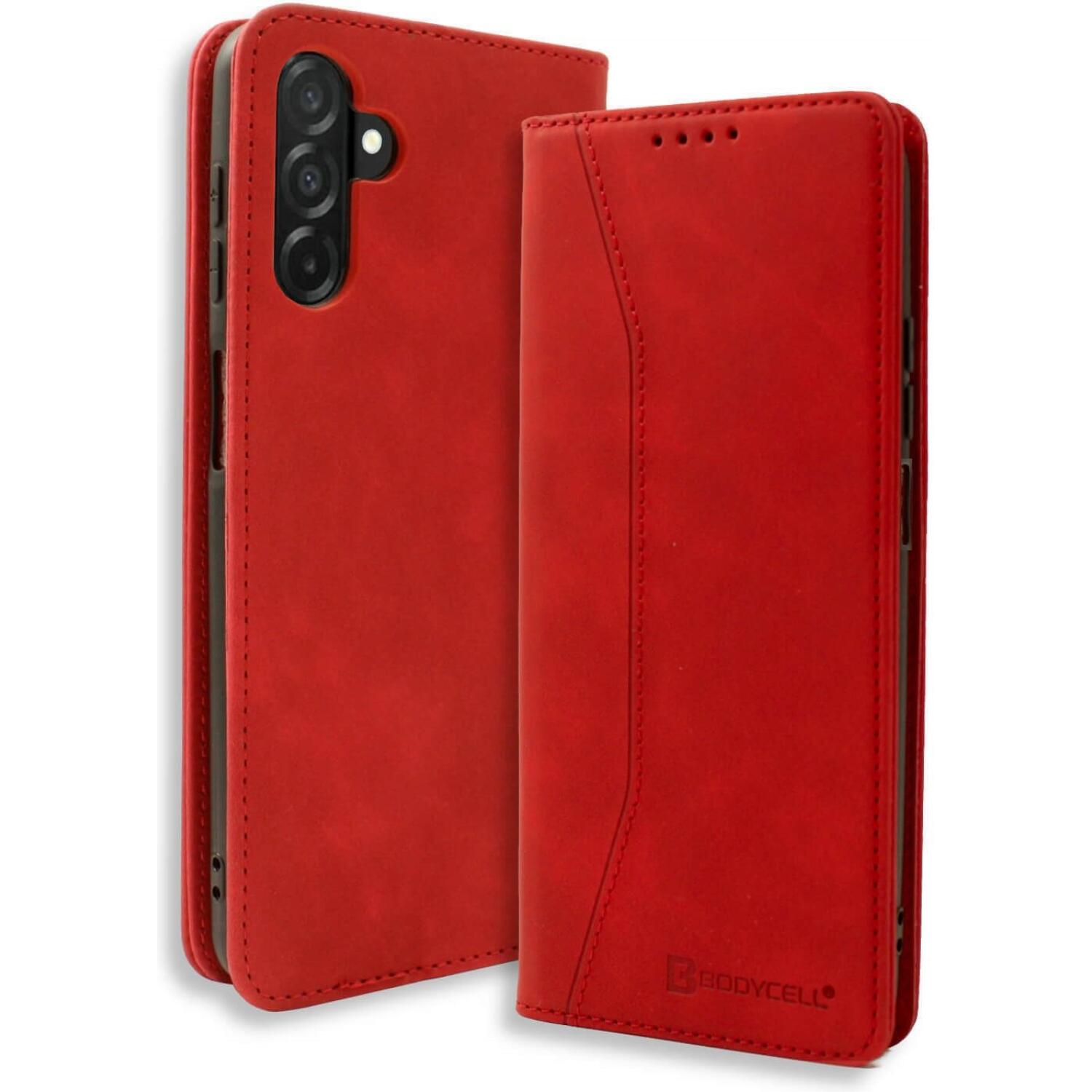 Θήκη Samsung Galaxy A27 Bodycell Book Case Πορτοφόλι Red