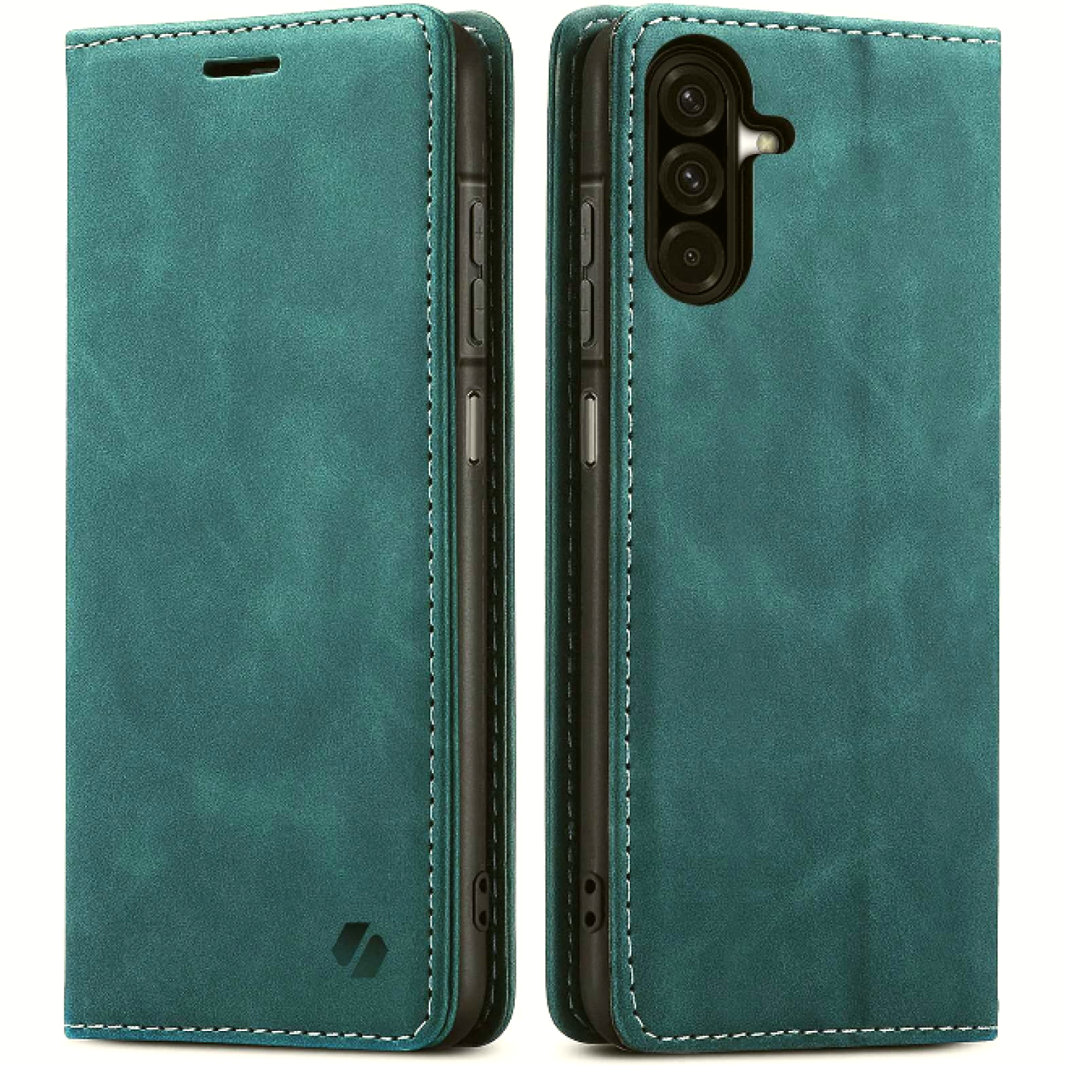 Θήκη Samsung Galaxy A27 Spacecase Wallet Πορτοφόλι Green 
