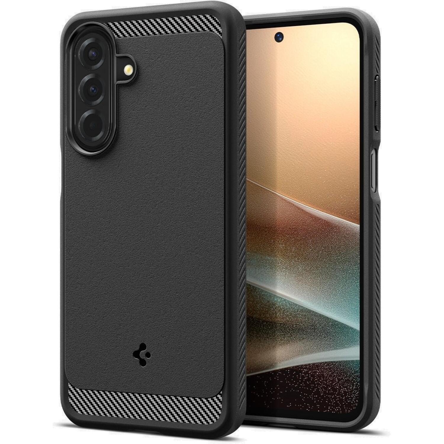 Θήκη Samsung Galaxy A27 Spigen Rugged Armor Ανθεκτική Σιλικόνης Matte Black