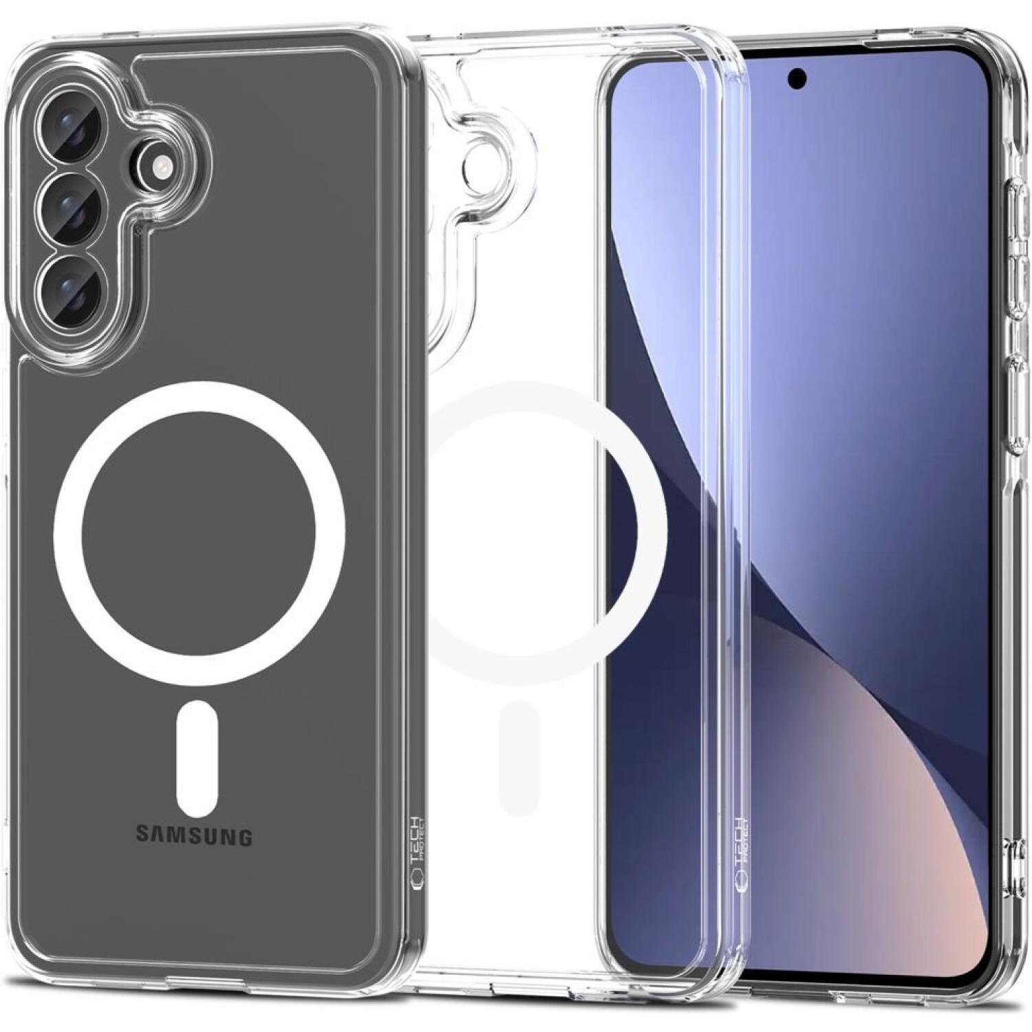 Θήκη Samsung Galaxy A27 Tech-Protect FlexAir Hybrid Σκληρή Διάφανη με MagSafe - Clear (5906302392476)