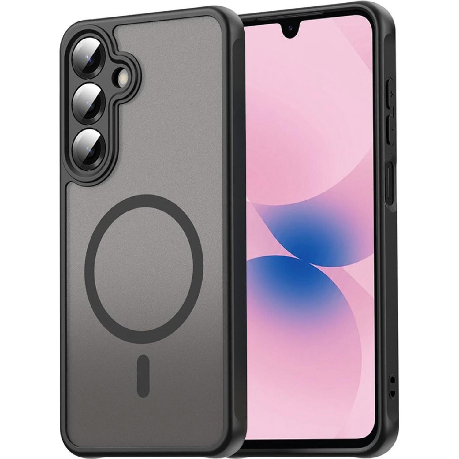 Θήκη Samsung Galaxy A27 Techsuit HaloFrost II MagSafe Σκληρή Ημιδιάφανη με MagSafe Black