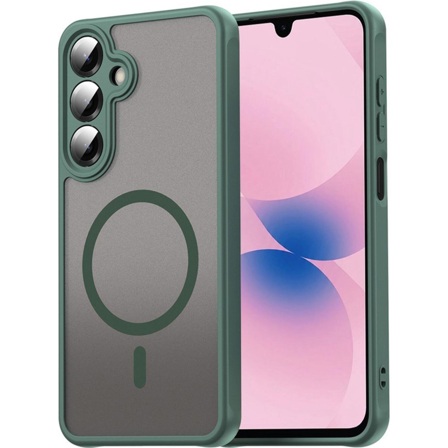 Θήκη Samsung Galaxy A27 Techsuit HaloFrost II MagSafe Σκληρή Ημιδιάφανη με MagSafe Green