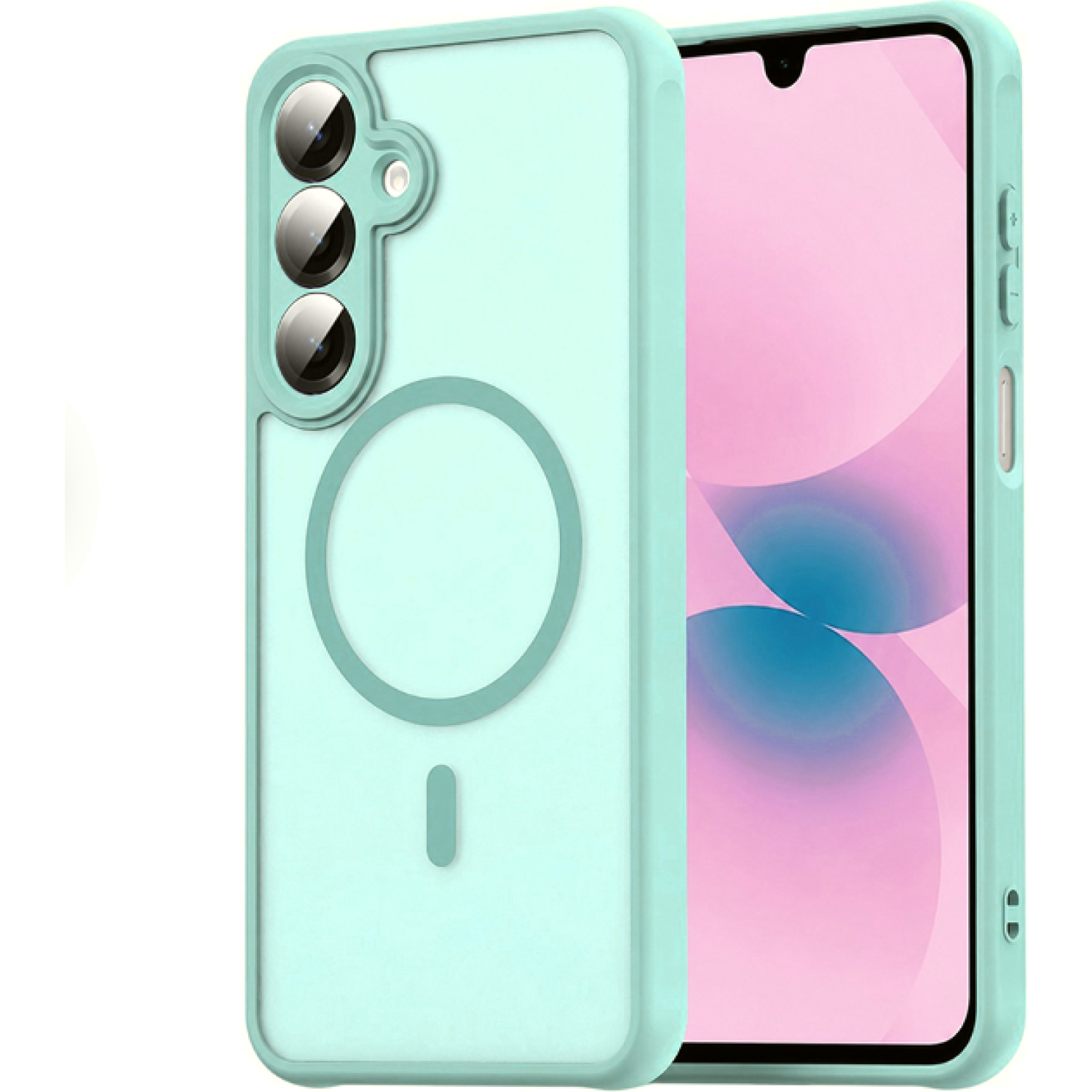 Θήκη Samsung Galaxy A27 Techsuit HaloFrost II MagSafe Σκληρή Ημιδιάφανη με MagSafe Mint Green